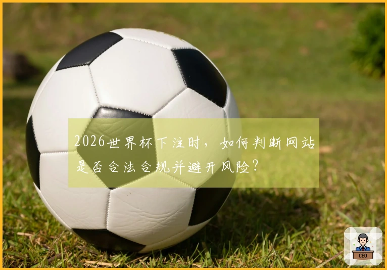 2026世界杯下注时，如何判断网站是否合法合规并避开风险？