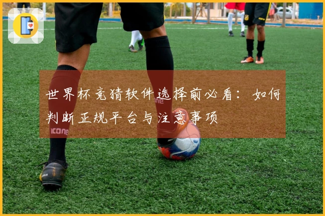 世界杯竞猜软件选择前必看：如何判断正规平台与注意事项