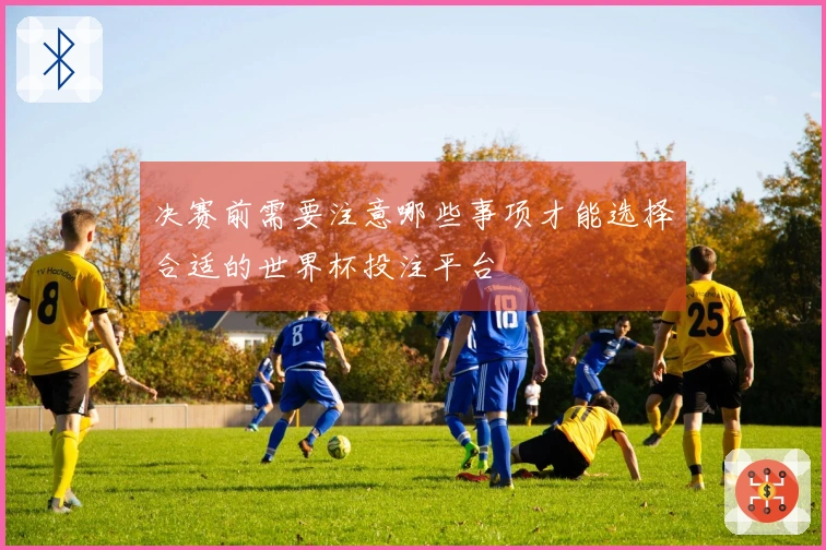 决赛前需要注意哪些事项才能选择合适的世界杯投注平台